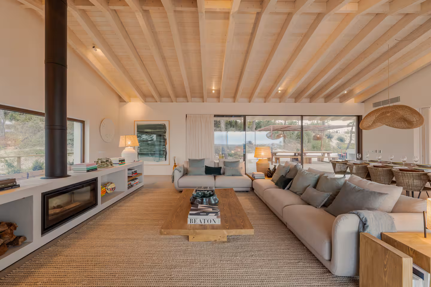 Bedroom with ocean view