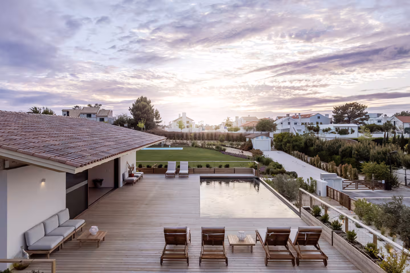 Pool deck